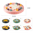 Pet Cat Interactive Puzzle Toys NonSlip Bowl Food Dispenser Slow Feeder Slowly Eating Pet Cat Dogs Training Game Pet Supplies
