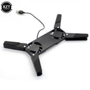 1Pcs Rotatable USB Fan Cooling Pad 2 Fans Cooler Notebook Cooler Computer Fan Stand for 10-17" Laptop Notebook Peripherals XNC