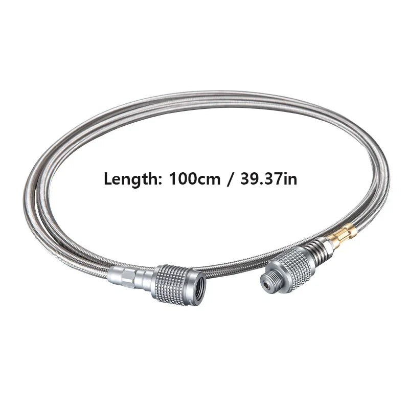 Camping Gas Stove Adapter Butane Gas Adapter Extension Hose converter Outdoor Burner Adapter Camping cookware Equipment