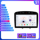 Hizpo 2Din Wirless CarPlay Android Auto Car Radio for 308 308S 408 2012 - 2020 UI7862 Headunit DSP RDS BT 4G GPS Navi 360° CAM