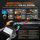 FOXWELL NT1009 10.1inch OBD2 Car Scanner ECU Coding Bidirectional Guided Functions OE All System OBD2 Automotive Diagnosis Tools