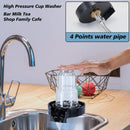 Cup Washer Kitchen Home Bar Sink Faucet Useful Items Cleaning Products Automatic High Pressure Glass Washer Rinser Accessories