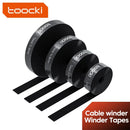 Toocki Organizer Kabelwickler Krawatten Kopfhörer Maus Kabelmanagement USB-Ladegerät Kabelschutz für iPhone Samsung Xiaomi