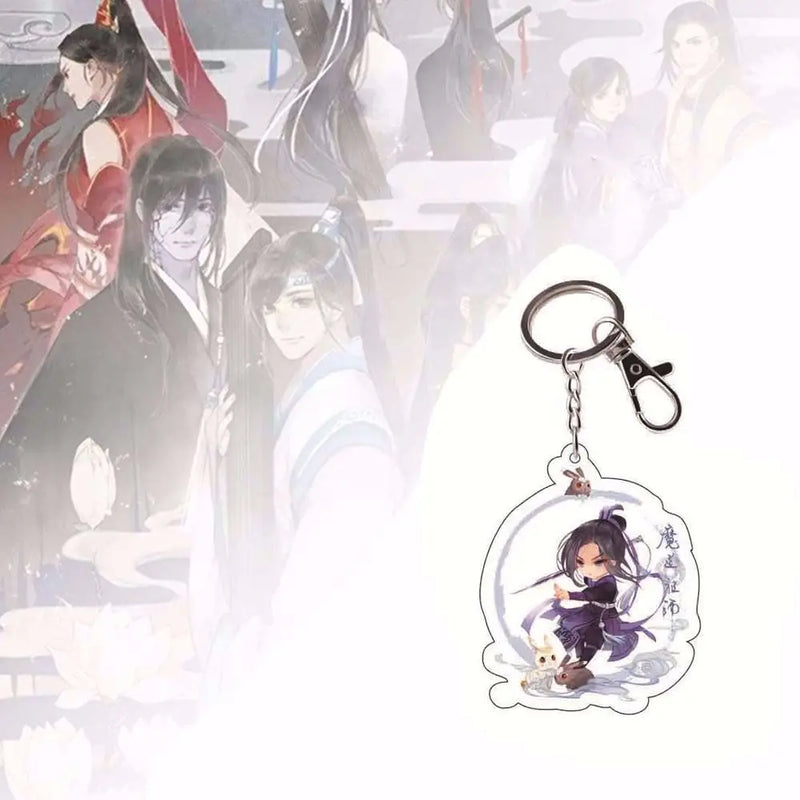 Mo Dao Zu Shi Keychain Cosplay Accessories Chen Qing Ling The Founder of Diabolism Grandmaster of Demonic Cultivation Keyring