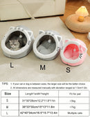 Cute And Soft Cat House Super Cat Bed Warm Deep Sleep Comfort  Cat Bed Pets Tent Cozy Cave Nest Small Dog Mat Bag