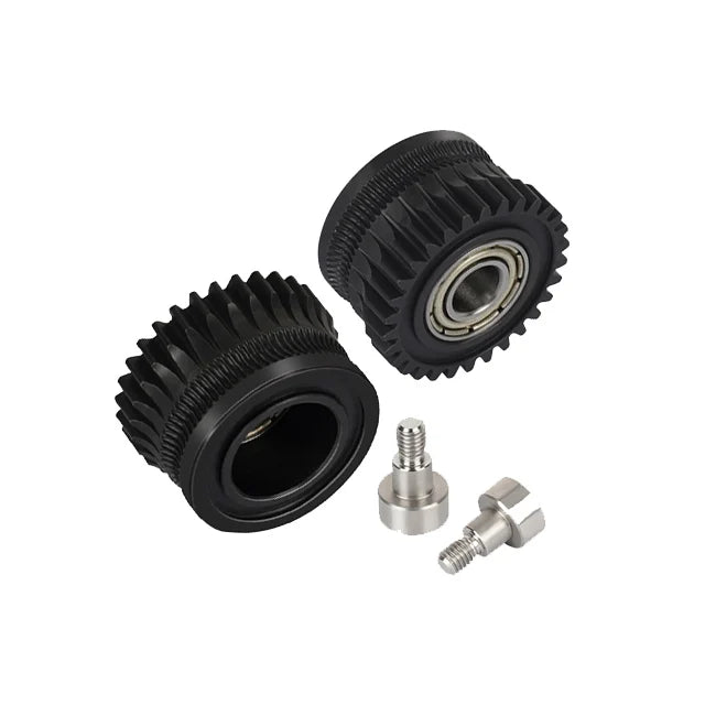 CR K1C Extruder K1 Gear All Metal Filament Drive Gear for Creality K1 Max Extruder Nickel Plated DLC Coating High Hardness Wear