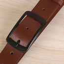 1pcs Men's Belt Classic Fashion PU Leather Belt High End Authentic Fashion Metal Buckle Women Belt Paired with Jeans Belt Unisex