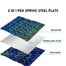 Anycubic Kobra 3 Combo Build Plate Hotend Nozzle 256x268mm Spring Steel Sheet PEO PET PEY Sheet Double Sided Parts Accesories