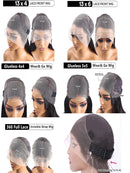 30 40 Inch 13x6 13x4 Bone Straight Hd Transparent Lace Front Human Hair Wigs 4x4 5x5 Glueless Wigs Human Hair Ready To Wear 360