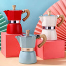 300/150ml Coffee Kettle Household Italian Octagonal Moka Coffee Tea Pot Office Home Travel Outdoor Camping Tableware Equipment