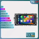 Hizpo 7 Inch Car Radio Multimedia for Ford Focus S-Max Mondeo Galaxy C-Max Kuga Navigation GPS Audio 2din Android 13 Autoradio