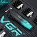 Original VGR Professional Hair Clipper For Men Rechargeable Hair Trimmer 9000RPM motor Electric Beard Haircut Barber Machine 8W