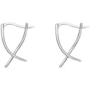 REETI 925 Sterling Silver Earrings Geometry Earrings For Women Gift Earings Fashion Jewelry Korean Earrings