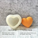 Woven Love Silicone Molds DIY Handmade Heart Cake Chocolate Baking Molds Heart-shaped Candle Soap Plaster Valentine's Day Decor