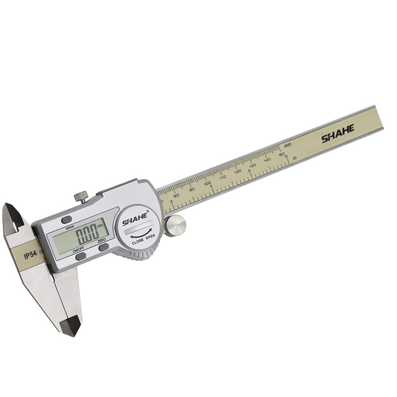 SHAHE Digital Caliper 0-150 mm/6&quot; Stainless Steel Digital Caliper Vernier Caliper Gauge Micrometer Electronic Caliper