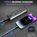 NEWBOLER Bicycle Light Front 10000Lumen Bike Light 10000mAh Waterproof Flashlight USB Charging MTB Road Cycling Lamp Accessories