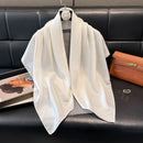 2025 Latest Women Silky Kerchief Shawl Ethnic Travel Scarves Bufanda Fashion Jacquard Scarf Printed Decorative Sun Protection