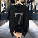 2025 Summer New Pure Cotton Versatile Casual Short Sleeve Trendy Loose Half Sleeve Round Neck T-shirt Men