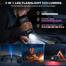 8000A Booster Battery Car Jump Starter (up to All Petrol, Diesel Engine 10.0L), with USB Charging Port, LED Light