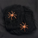 Artificial Spider Web Halloween Decoration Scary Party Scene Props White Stretchy Cobweb Horror House Home Decora Accessories