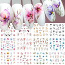 12Pcs Lovely Rabbit Easter Nail Art Stickers Kawaii Animals Carrot Bunny Decals Design Water Transfer Decoration Manicure CHBN