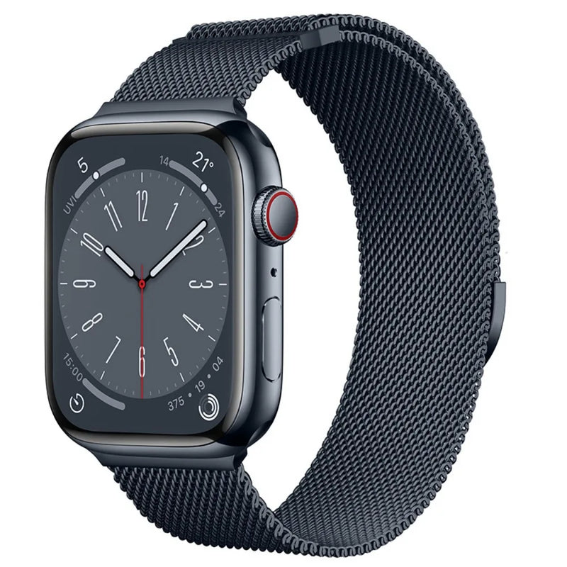 Milanese Loop Strap for Apple Watch 44mm 40mm 45mm 41mm 46mm 42mm 49mm Metal Watchband iWatch Series Ultra 10 9 8 7 6 4 SE2 Band