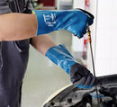 Oil Resistant Work Gloves Safety Nitrile Fully Dipped Long Cuff Gas Anti Biotic Slip Waterproof Acid-base Chemical Proof