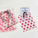 50/10pcs Plastic Transparent Packing Cellophane Bag Polka Dot Candy Cookie Gift Bag DIY Self Adhesive Pouch Candy Bags for Party
