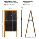 A Board Chalkboard Magnetic Chalkboard Easel Double Sided Wooden Sign Board