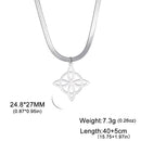 Skyrim Frauen Hexenknoten Halskette Edelstahl Goldfarbe Schlangenkette Choker Amulett Wicca Hexerei Keltenknoten Schmuck Geschenk