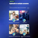 2023 K35 3.5mm Wireless Lavalier Lapel Noise Reduction Microphone Universal 3.5 Best Recording Mic For Camera Speaker Smartphone