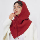 The Permafrost | Knitted Merino-Blend Winter Balaclava Hood