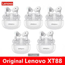 NEU Original Lenovo XT88 TWS Kabelloser Kopfhörer Bluetooth 5.3 Dual Stereo Rauschunterdrückung Bass Touch-Steuerung Lange Standby-Zeit Headset