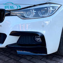Fit For BMW Accessories 3 Series F30 F31 F35 M Sport 320i 325i 328i 335i 2012-2019 Fog Lamp Cover Trim Front Canards Splitter Bo