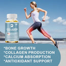 BEWORTHS Collagen Bone Capsule with Plant Calcium & Magnesium Support Bone Growth Collagen Production & Calcium Absorption