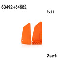 NEW Technical Panel Plate DIY Mechanical Building Blocks MOC Car Parts Brick Toy Gift  24119 62531 64782 11954 18944 18945 24116