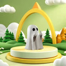 The Mischief | Resin Ghost Statue with Attitude for Shelf & Mantel Decor