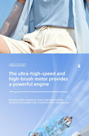 The Vortex | High-Speed Turbine Bladeless Wearable Neck Fan