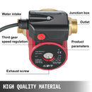 SucceBuy Hot Water Circulation Pump 0.6-Inch 220V 5.3 GPM 90W Water Pump 0.8A for Automatic Shower Washing Machine for Home Use