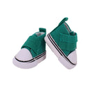 5Cm Doll Canvas Shoes Lace-up High-top Sneaker For 14inch Wellie Wisher Doll Toy 1/6 Bjd Paola 20Cm K-pop Cotton Doll Clothes