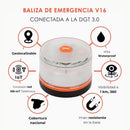 Beacon ExtraStar Car Emergency LED Light with Visibility Up to 1 Mile&Geolocation Tracker for Quick&Efficient Positioning