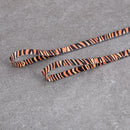 Classic Animal Patten Print Shoelace Creative Unisex Sneakers Canvas Shoe Lace Flat Leopard Zebra Tiger Snake Shoelaces Strings