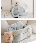 Winter Warm Portable Cat Carrier Bag Breathable Pet Backpack Large Capacity Shoulder Strap for Cats and Small Dogs