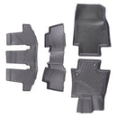 4x Car Floor Mats Liner for Toyota Highlander 2020-2024 7 Seats Rubber TPE