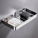 Badezimmer 304 Edelstahl Ablauf Seifenschale Bad Regal Seifenkorb Toilette Wandhalterung Aufbewahrungsseifenhalter