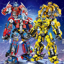 Automobil-Bausteine-Sets MOC Kriegsroboter-Bausteine Spielzeug Klassische Filme Geburtstagsgeschenke für Jungen Kinder Mädchen High-Tech