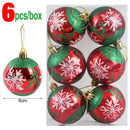 The Solstice Set | Hand-Painted 6cm Christmas Baubles