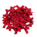50Pcs/Lot 3.5*4cm Colourful Ribbon Bows Polyester Handmade Satin Bow DIY Sewing Crafts Decoration Gift Bouquets Party 2030