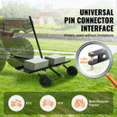 SucceBuyTow Behind Dethatcher 48inTow Dethatcher with 24Spring Steel Tines Lawn Dethatcher Rake for ATV or Mower Tow Behind Lawn