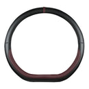 Microfiber Leather D Shape 38cm Car Steering Wheel Cover for Suzuki Swift 2017 2018 2019 2020 2021 2022 Sport Auto Accessories